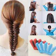 Инструмент для Плетения КОС оплетка Стиль губка заплетать волосы в косу Твист укладки волос плетение Инструмент губка инструмент для Плетения КОС Твист укладки волос оплетка инструмент holdr зажим