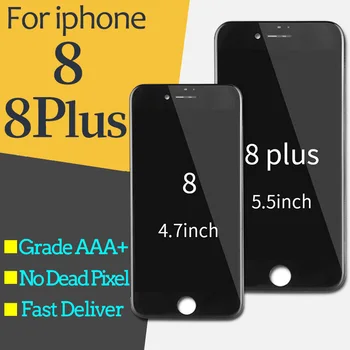 

10X/lot Top Quality No Dead Pixe For iPhone 8 LCD 5.5 For iPhone 8P 8 Plus LCD 3D Touch Display Digitizer Replacement LCD Screen