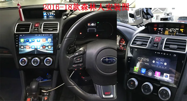 Top 9"IPS octa core android 9.0 4G RAM 64G ROM car dvd player for subaru WRX XV forester sti 2012-2018 gps glonass bluetooth wifi 6