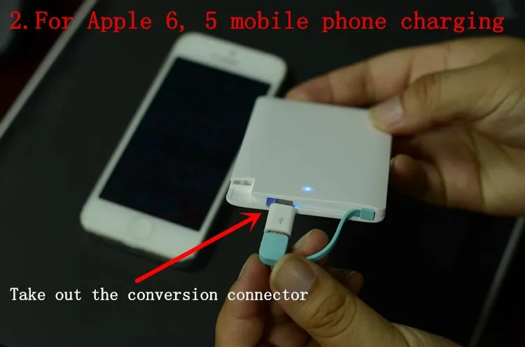 3C ультра тонкий Мощность bank 2600 мАч Портативный Зарядное устройство резервного копирования Внешний Батарея мобильный Мощность банка для xiaomi iPhone 4/4S 5 5S 6/6s
