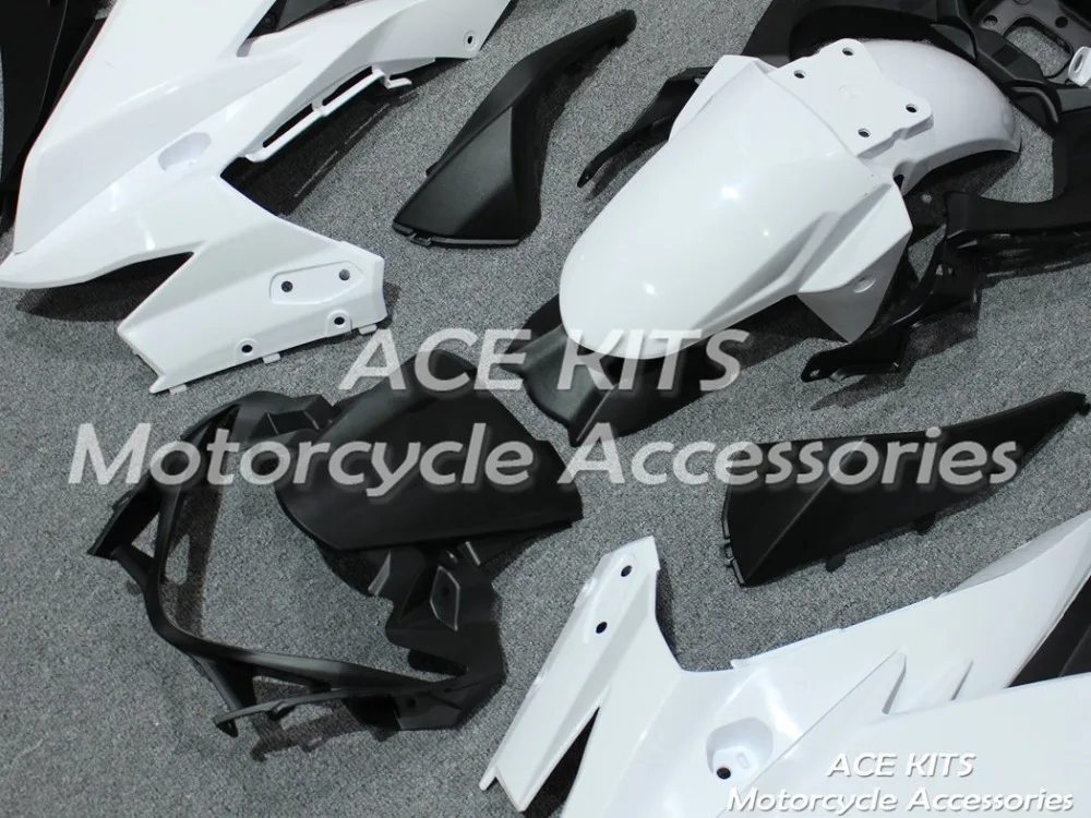 Мотоциклетный обтекатель abs для SUZUKI GSX250R впрыска bodywor удивительные черный, белый цвет ACE № 23