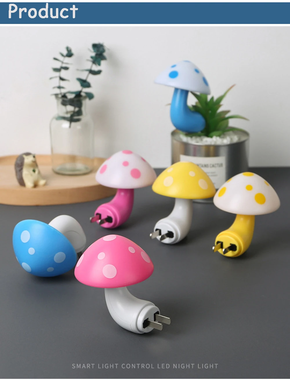 Mini Mushroom Baby Night Light