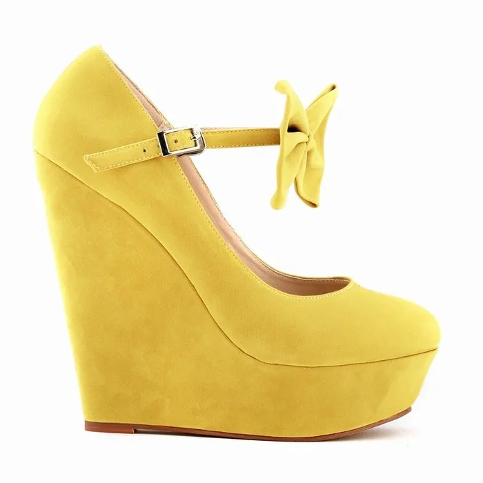 mustard heels size 11