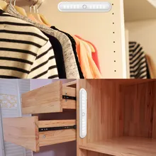 20 светодиодов беспроводной PIR датчик движения свет интеллектуальная инфракрасная Индукционная лампа для шкафа шкаф SKD88