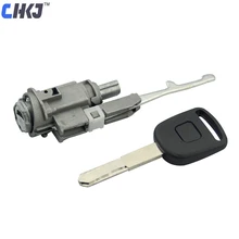 CHKJ Автомобильный Дверной замок Cyclinder для 2003-2011 Honda Accord Fit CRV Odyssey Civic City Авто ствол зажигания цилиндр с ключом