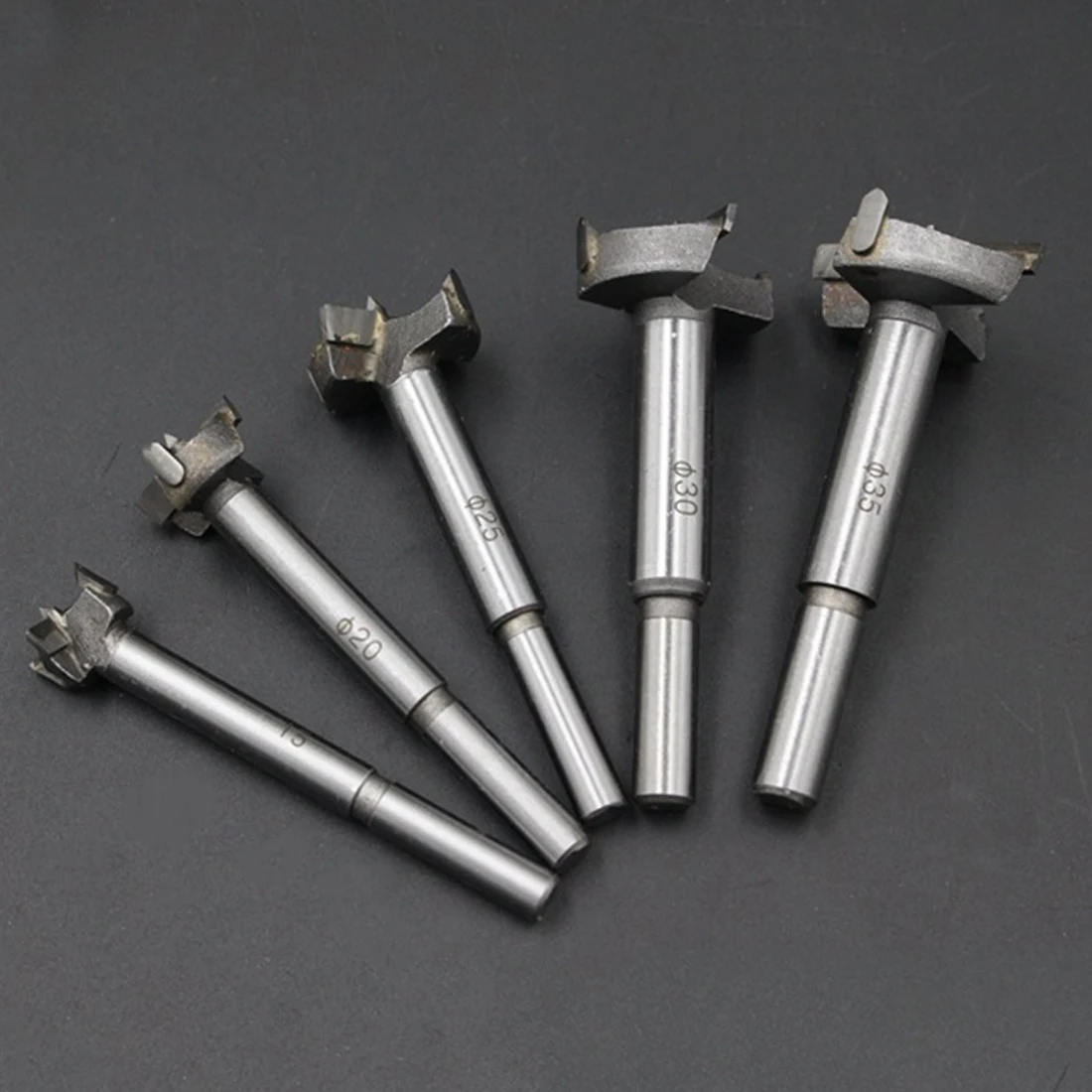 

1Pc Wood Drill Bit Woodworking Flat Wing Drill Self Centering Hole Saw Cutter Woodworking Tools Set 15mm 20mm 25mm 30mm 35mm