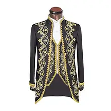 YUNCLOS мужской костюм из 3 предметов, Повседневное платье, тонкий стильный Блейзер, пальто, куртки, жилет и брюки
