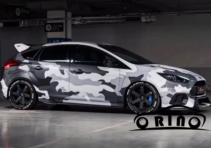 Best Offers Hoge kwaliteit Digitale Camo Vinyl Auto Wrap Zwart Wit Grijs Camouflage Film Jungle Auto Motor Boot Decal Sticker