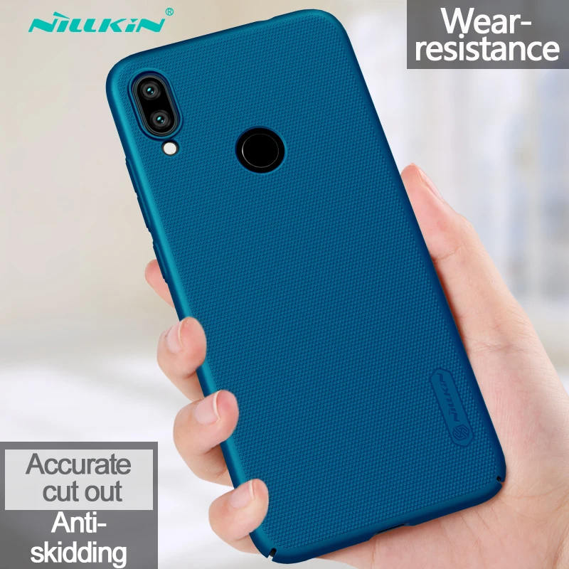 

Xiaomi Redmi Note 7 Case Note 7 Pro Back Cover NILLKIN Super Frosted Shield Hard Plastic Phone Cases Fundas For Redmi Note 7