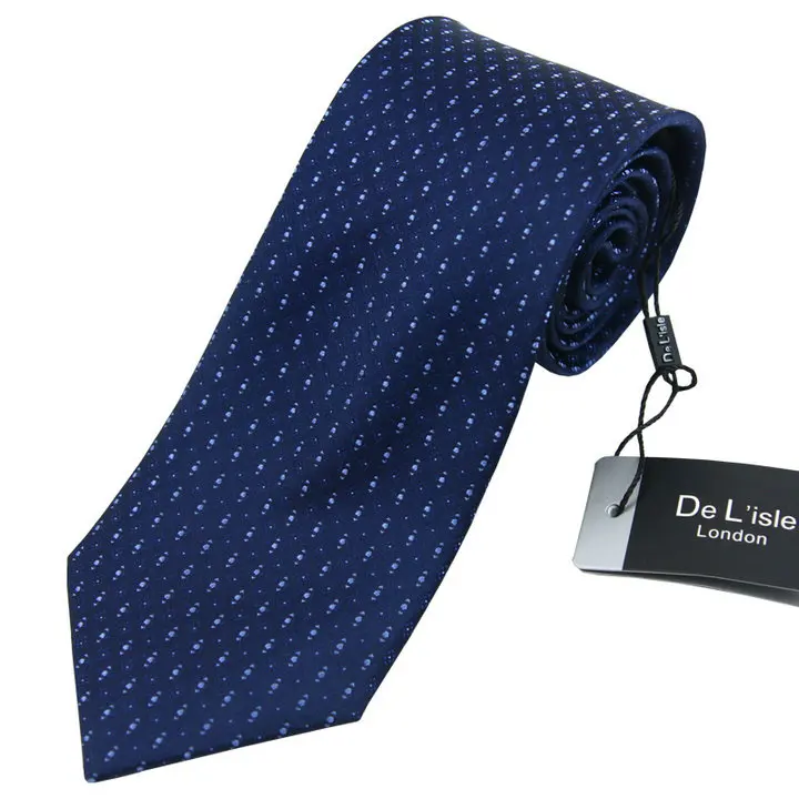Высококачественный жаккардовый натуральный шелковый галстук 8,5 см классический галстук ручной работы бизнес Свадебный мужской подарок - Цвет: E25