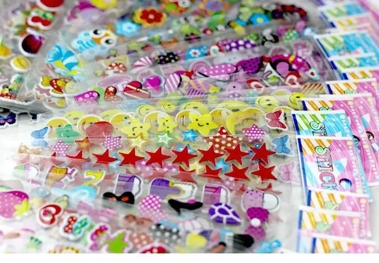 50 sheets children stickers for more than 700 PCs 21 5 6 8 cm Cartoon Pattern