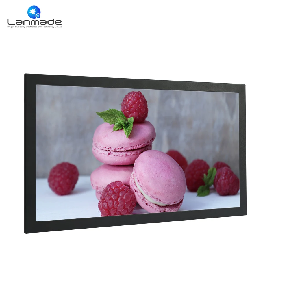 15.6inch video player windows 7 auto play digital frame signagedigital