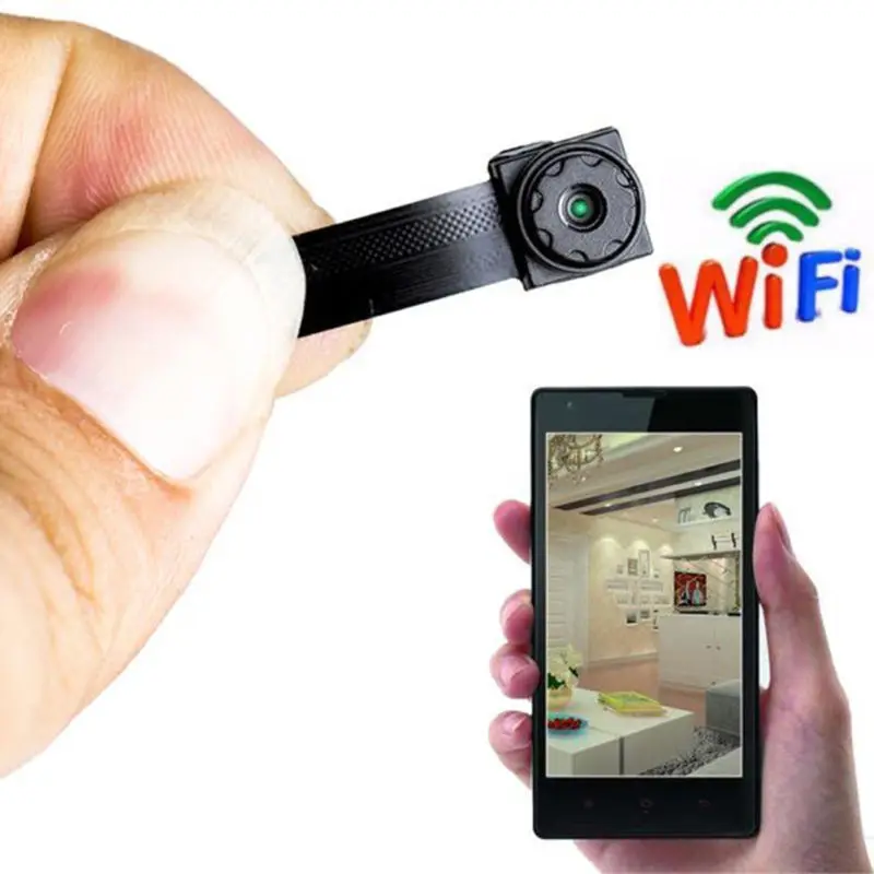  Wireless Piccolo IP WIFI Mini FAI DA TE Audio Video Fotocamera Micro DVR