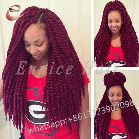 Crochet Braids Two Strand Twist Havana Mambo Synthetic Curly Hair