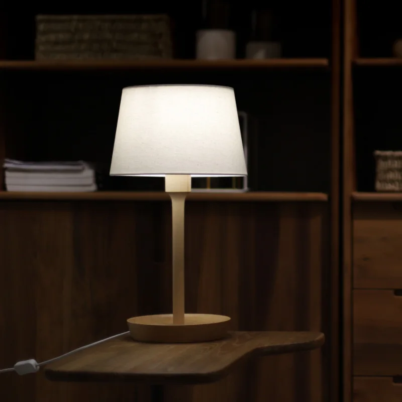 Xiao mi jia Bela дизайн Desklamp деревянная настольная лампа светодиодный светильник Настольный Светильник E27 лампа для mi Home