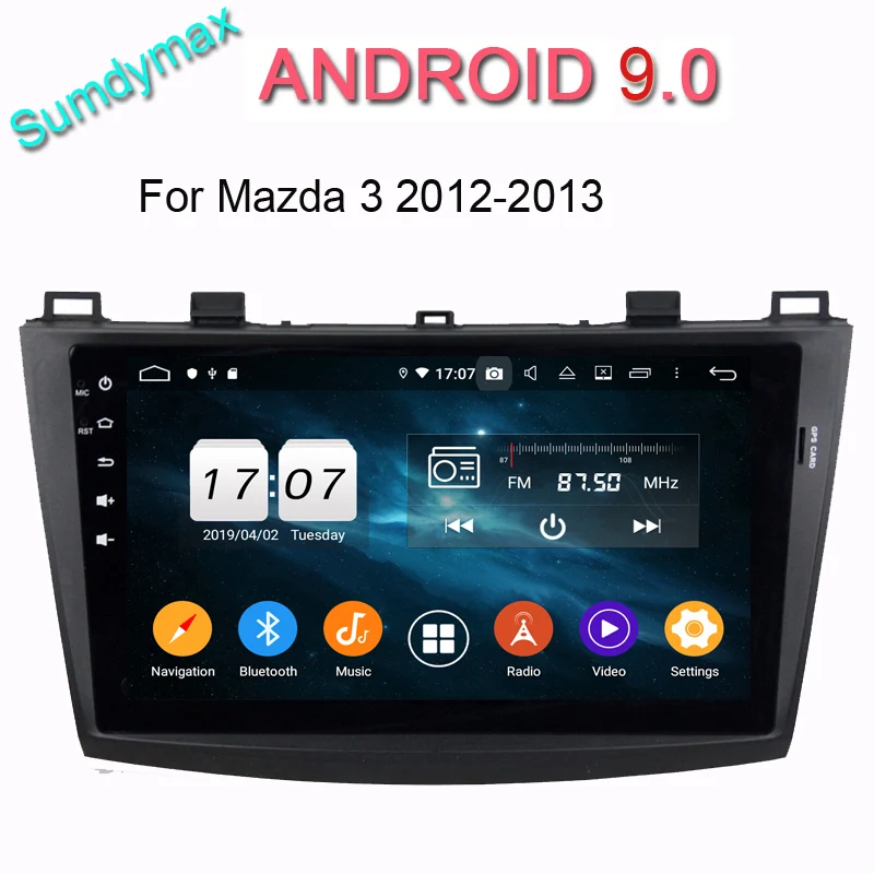 Sale 9inch 8core RAM 4GB ROM 64GB android 9.0 car radio multimedia player for mazda3 mazda 3 2012 2013 with gps navigation audio wifi 0 Sale 9inch 8core RAM 4GB ROM 64GB android 9.0 car radio multimedia player for mazda3 mazda 3 2012 2013 with gps navigation audio wifi 0