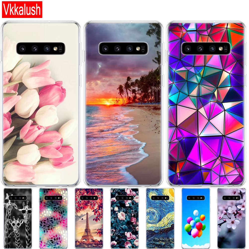 Per Samsung Galaxy S10 Custodia S10 Plus Custodia Divertente In Silicone Tpu Cover Phone S10 E Custodia Per Samsung S10 Plus G975F S 10 Sm-G973F