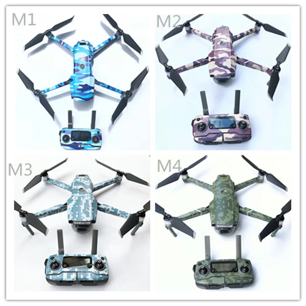 Для DJI Mavic 2 наклейка PRO/ZOOM наклейки на тело полный набор из пленки