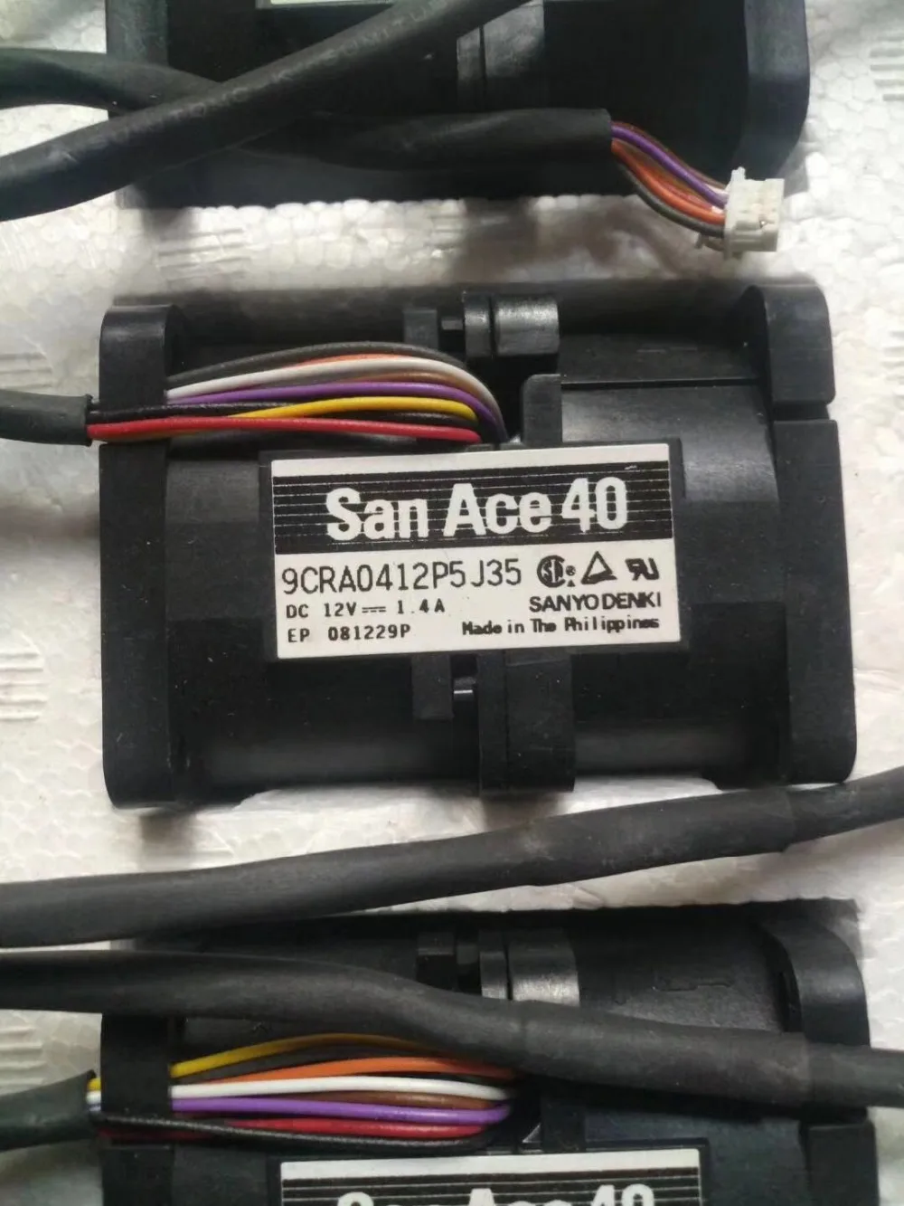 Вентилятор охлаждения сервера Sanyo Denki 9CRA0412P5J35 DC 12V 1.4A | Компьютеры и офис