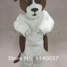 Талисман, коричневый и белый костюм-талисман для собак, карнавальный костюм с героями мультфильмов, карнавальный костюм, вечерние костюмы