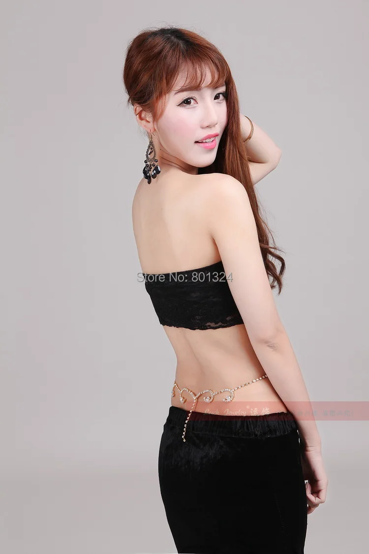 Женский пояс Стразы для танца живота с металлической цепочкой|belt female|metal chain beltbelt f