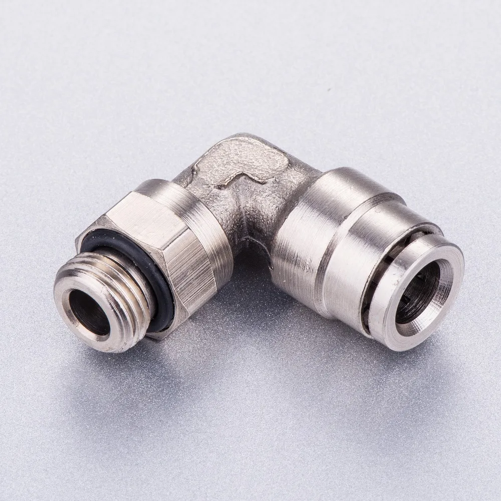 Tube 3 8 1 8 BSPP Thread With O Ring 90 Degree Male Elbow Swivel Brass Tube 3 8 1 8 BSPP Thread With O Ring 90 Degree Male Elbow Swivel Brass