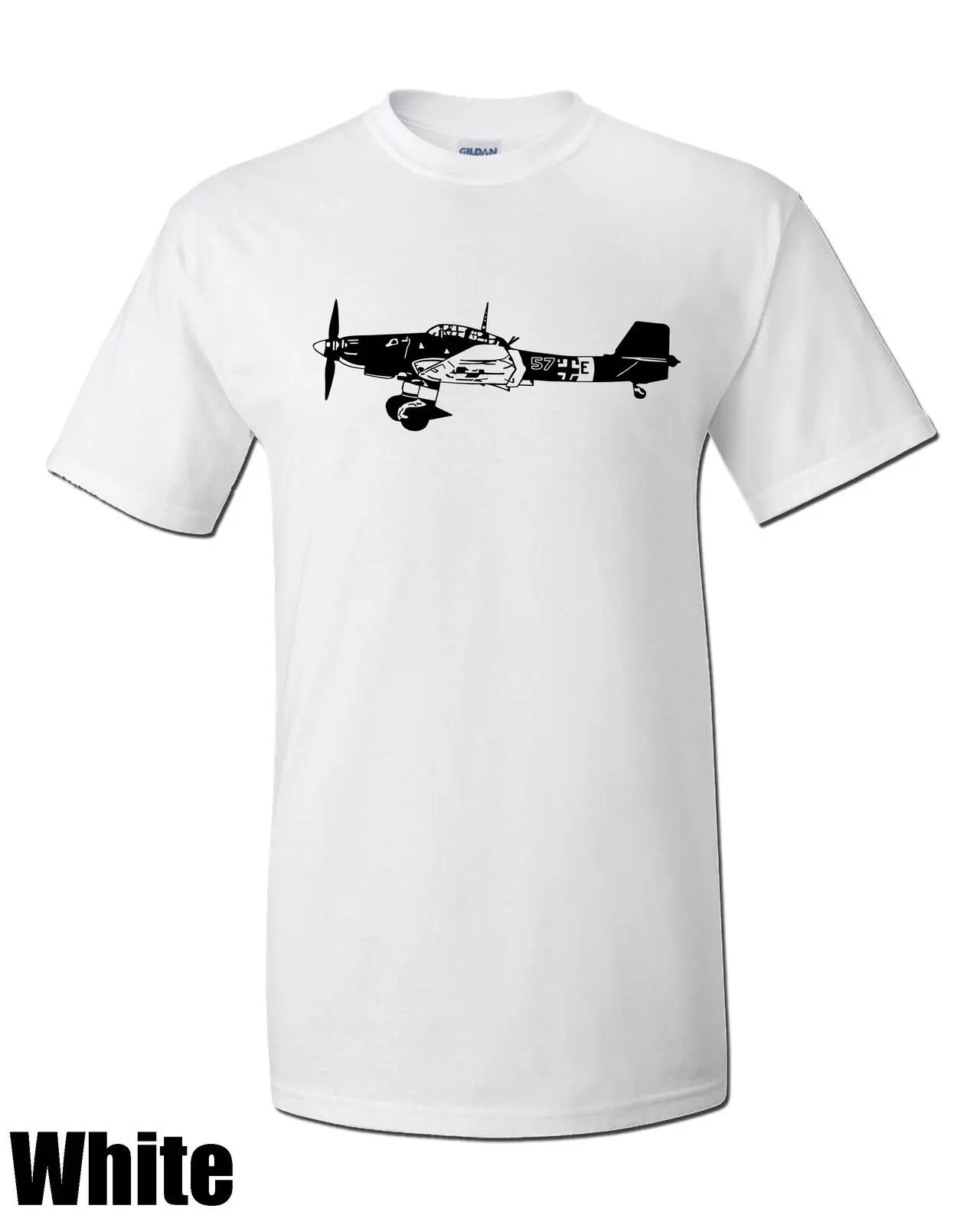 WW2 Stuka Ju87. Crazyflighttees. Футболка Премиум-класса. Хлопковая разноцветная крутая Повседневная футболка для мужчин унисекс новая мода