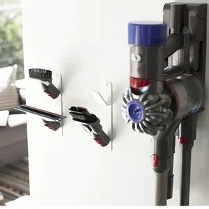 Wall Mount Tool Holder For Dyson V6 V7 V8 V10 Vacuum Cleaner Parts Organized Full Set Mounted Bracket Cleaning Tools Accessories