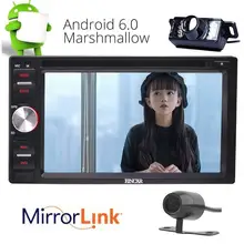 Front & Rear Camera as Gifts! Android 6.0 Car DVD Player GPS Navigation Audio Multimedia with Wifi support OBD 3G/4G Mirror Link