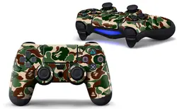 Камуфляж ПВХ пользовательские Стикеры чехол протектор для Sony для PS4 PlayStation 4 контроллера DualShock 0011