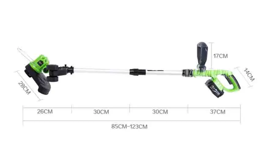 ZJMZYM новый сад обрезка инструменты CT-20GR газонокосилка 20 В Электрический триммер изгороди Портативный дома Беспроводной зарядки триммер