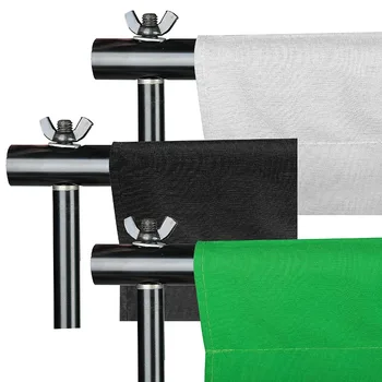 

1x1.5m/39x59in Photography Studio flocked fabric Background Screen Backdrop for black white green