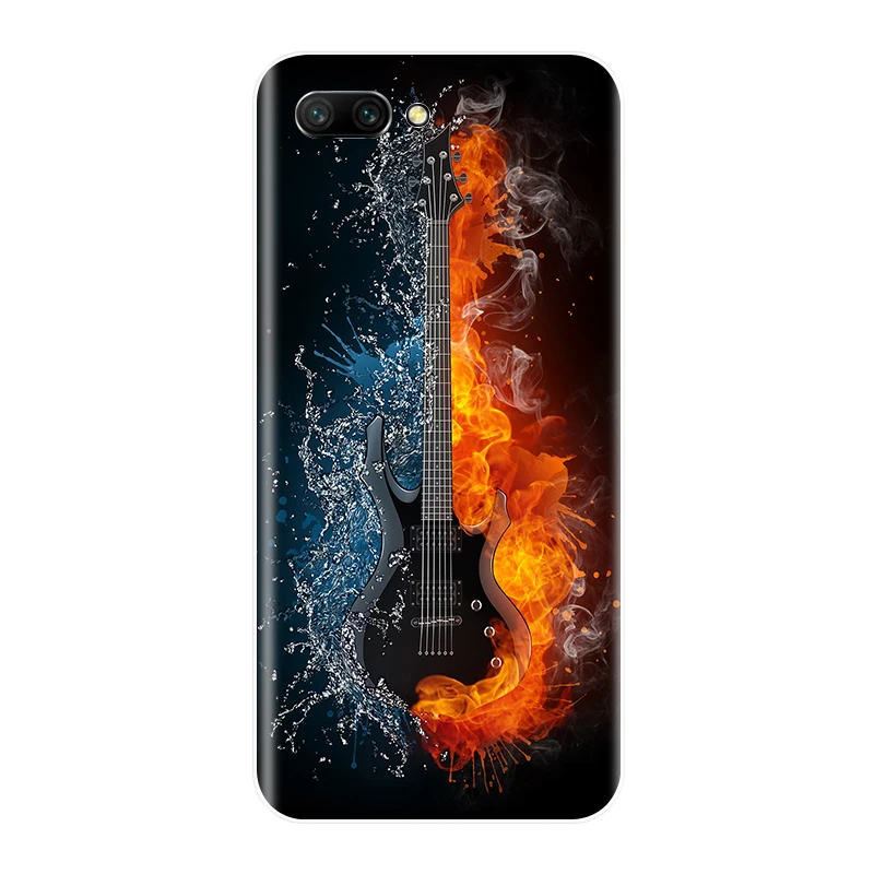 Чехол для телефона Huawei Honor 10 9 8 7 Lite Мягкий Силиконовый ТПУ чехол накладка с милым
