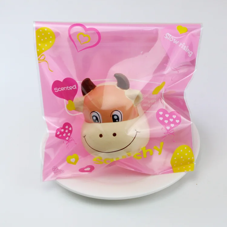 10 см Редкие Мягкие JUMBO Minotaur модель медленно поднимающаяся игрушка(10 шт оптом