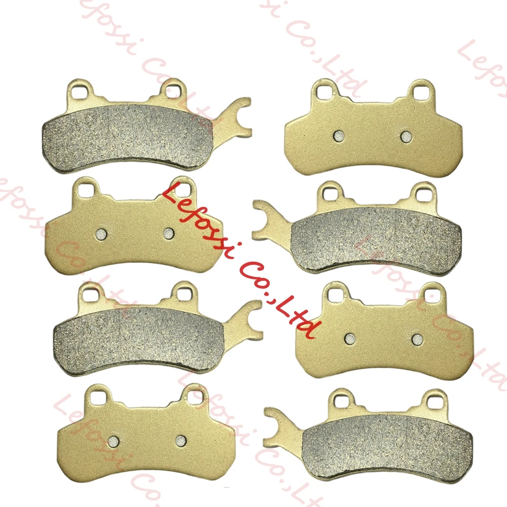 

Motorcycle Front Rear Brake Pads For Can Am Can-am BRP Maverick X3 925 2017 2018 Copper Fiber