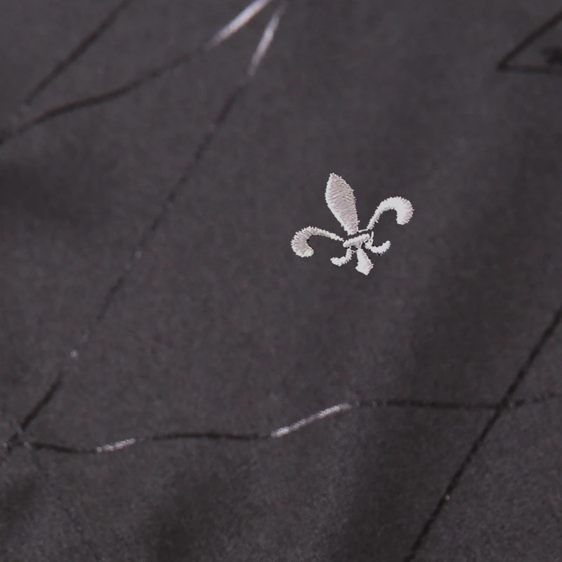 Goedkoop Dudalina Stripe shirt Mannen shirt Mannen met lange mouwen Blouse Slim Fit Man Man sociale boek Sergio K Jacquard