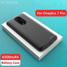 NTSPACE чехол для внешнего зарядного устройства s для Oneplus 7 Pro Чехол для аккумулятора 6500 мАч портативный внешний аккумулятор Противоударная задняя крышка для зарядки