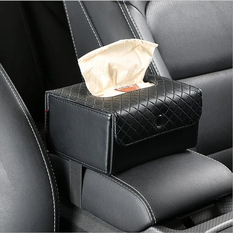 Creative Luxury Car Sun Visor Hang Paper Towel Car Seat Back Armrests