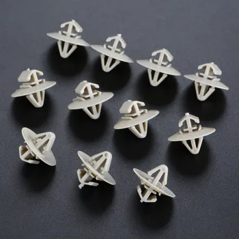 

50Pcs Fit For Renault Trafic Car Door Trim Clips Retainer Side Moulding Lower Protection For Nissan Primastar