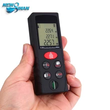 Лазерный дальномер 80 м, лазерный дальномер, точность 2 мм, портативный дальномер, измерительное устройство, линейка, инструмент для тестирования