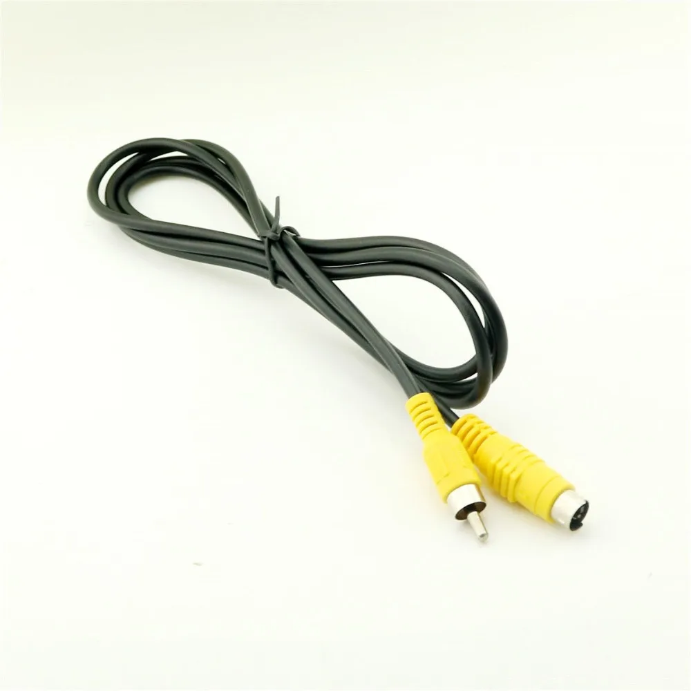 

1pc 4-PIN S-Video Mini DIN Male TO COMPOSITE RCA Male Video AV Cable Adapter 5ft