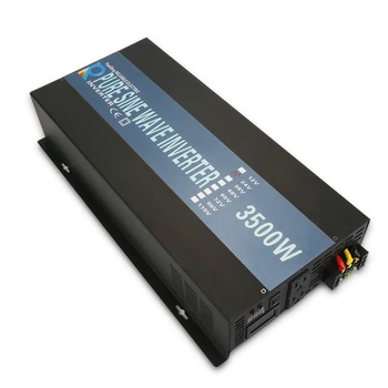 

3500w Pure Sine Wave Solar Power Inverter Dc 12v 24v 48v To Ac 120v 220v Charger Controller Home Display Converter Off-grid Car