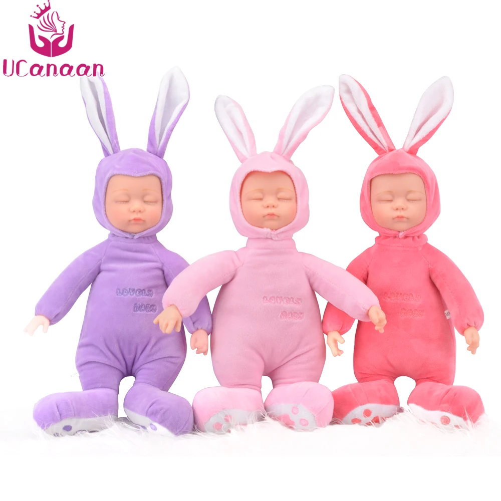 UCanaan 17 дюймов 38 48 см плюшевые мягкие игрушки Kawaii Спящая Детская кукла