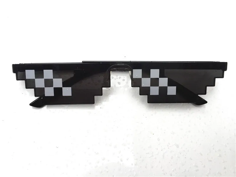 Thug lift cool очки в стиле Стиле косплей 8 bit Ретро Мозаика glasses новый дизайн cs94 |