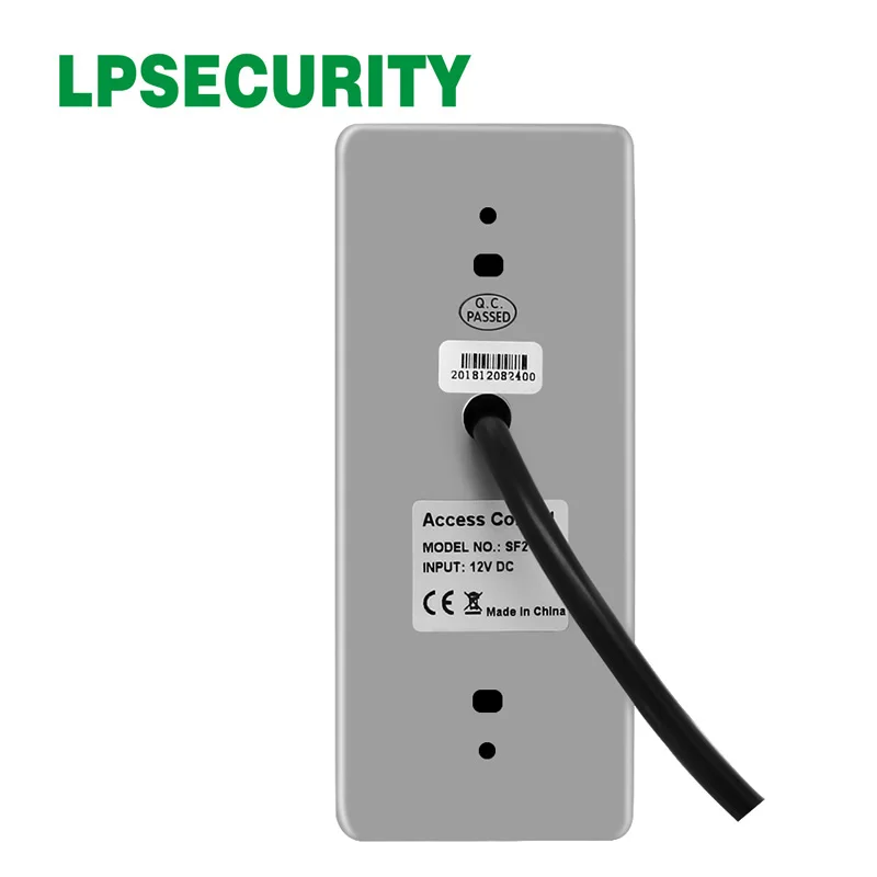 Outdoor Metal fingerprint keypad access control with fail secure NO NC Electric Strike Door Lock For Access Control System
