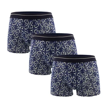 

Exquisite charm pattern cotton boxershorts men cotton underwear breathable soft cuecas masculina homme marca boxer calzoncillos