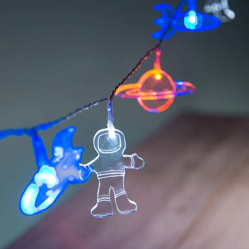 1-65m10-Interesting-DIY-toys-for-kid-s-room-string-Light-Spaceship-lular-spaceman-Garland-For (3)