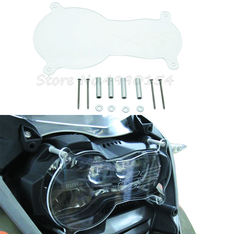 Для BMW R1200GS защитная решетка для фар крышка линз подходит R 1200 GS LC ADV 13 18 акриловые
