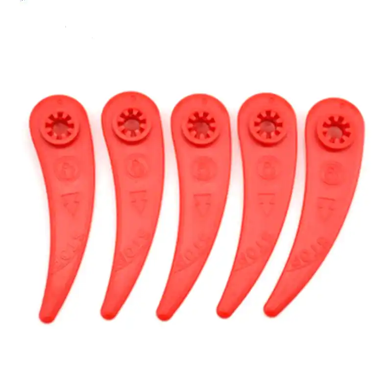 100pcs Lawn Mower Blades Durable Plastic Replacement Grass