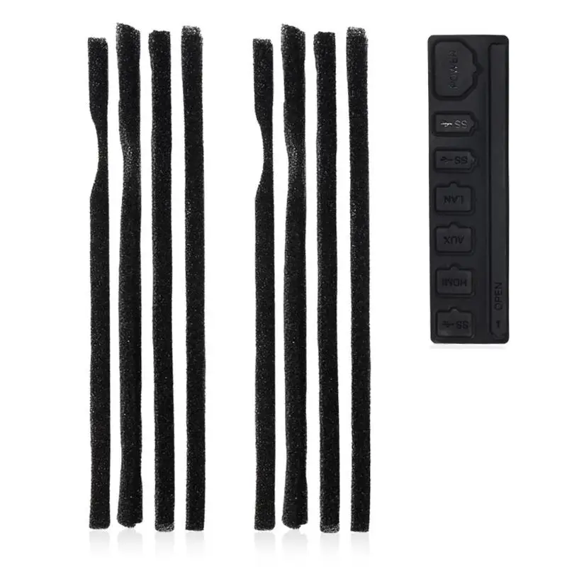 

Mesh Stopper Pack Kits Dust Proof Cover Case Mesh Stopper Pack Kits 2-in-1 Dust Prevention Cover for PS4 Pro Gaming Console